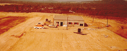 Photo d'époque de l'aéroport